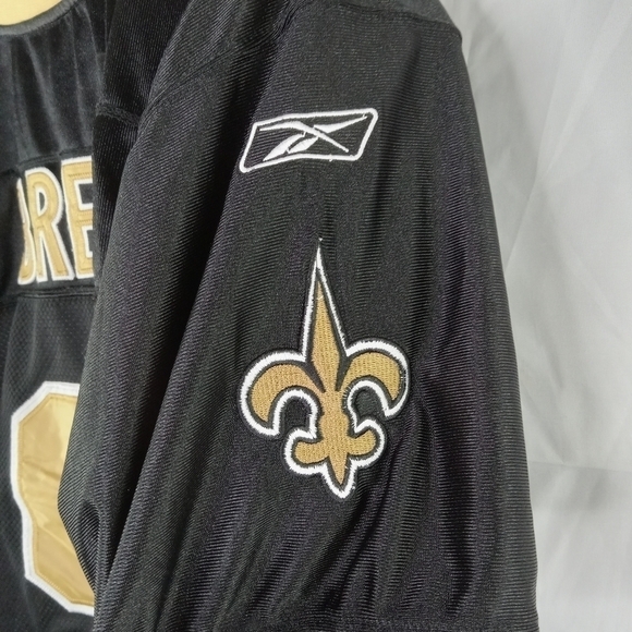 New Orleans Saints Drew Brees Stitch Reebok #9 NFL Players Jersey XXL - Picture 4 of 6
